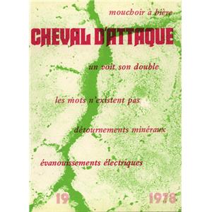 CHEVAL D'ATTAQUE. Numro 19, 1978 - Collectif
