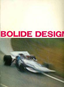 [Automobile] BOLIDE DESIGN - Catalogue d'exposition (Union Centrale des Arts Dcoratifs, 1970)