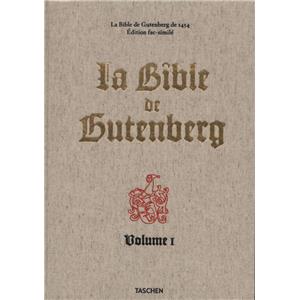 LA BIBLE DE GUTENBERG DE 1454 - Edité par Stephan Füssel 