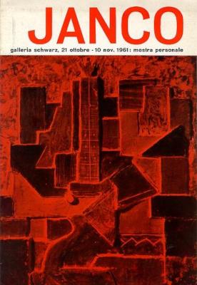 MARCEL JANCO - Michel Seuphor. Catalogue d'exposition (Galleria Schwarz, 1961)