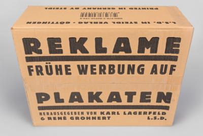REKLAME. Frühe Werbung auf Plakaten - Edité par Karl Lagerfeld et René Grohnert (5 livres)
