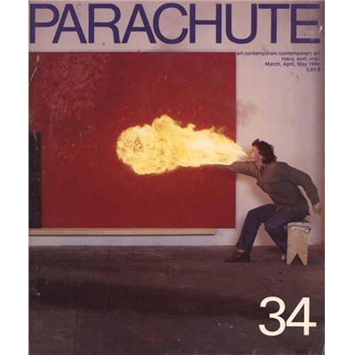 PARACHUTE. Art contemporain. Numéro 34. Mars, avril, mai 1984 - Collectif