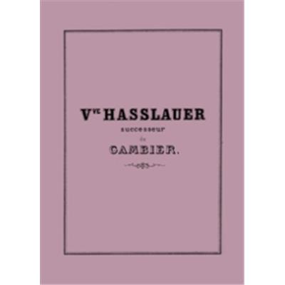 [Tabacologie] LES PIPES de Vve. HASSLAUER successeur de GAMBIER - Catalogue de 1868