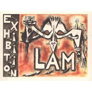 [LAM] WIFREDO LAM. Early Works, 1942 to 1951. Paintings, Gouaches, Watercolors and Drawings - Catalogue d'exposition Pierre Matisse Gallery (1982) 