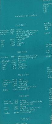 [CORDIER] 8 ANS D'AGITATION/8 ans d'agitation1956-1964 - Daniel Cordier présente... (2 livres accordéons)