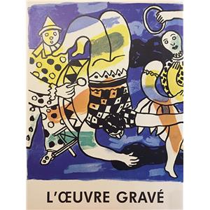  [LÉGER] FERNAND LEGER. L'Œuvre gravé - Lawrence Saphire. Préface de Fernand Mourlot