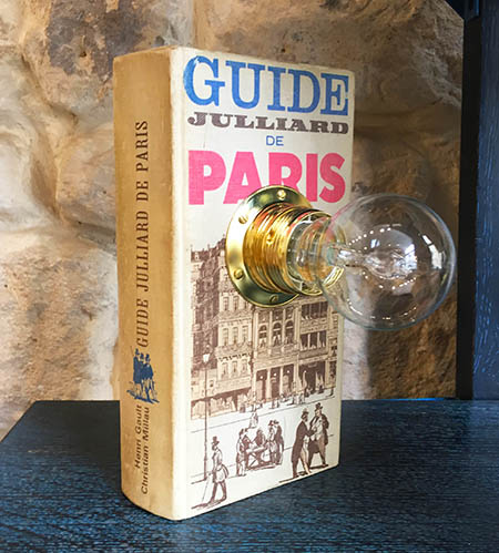Livre Lampe 'Guide Julliard de Paris'