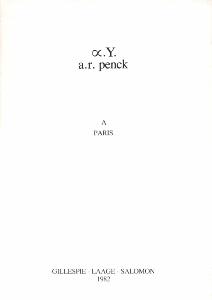 [PENCK] A PARIS - ×. Y. a. r. penck