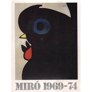 [MIRO] MIRÓ. Paintings and Sculpture 1969-1974 - Texte de Jacques Dupin. Catalogue d'exposition Pierre Matisse Gallery (1975)