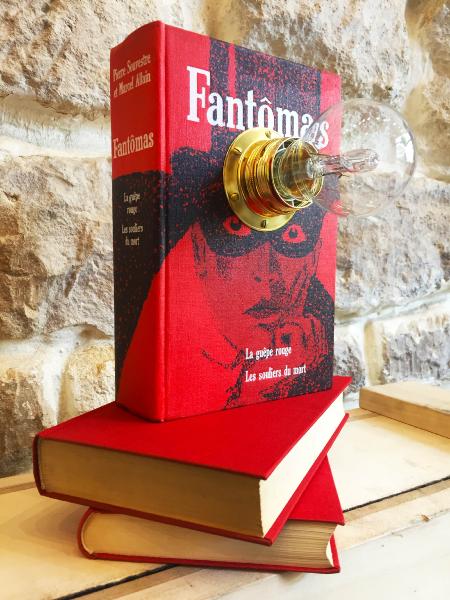 Livre Lampe 'Fantomas'