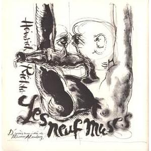 [RICHTER H.] LES NEUF MUSES. Die Mädchen von Chexbres. Suite de dessins - Heinrich Richter