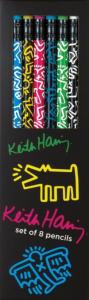 [HARING] KEITH HARING PENCIL SET - Boîte de huit crayons de coloriage