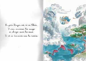 LE PETIT DRAGON, " Les Petits Zodiaques chinois " - Illustrations et texte de Gaëlle Delahaye