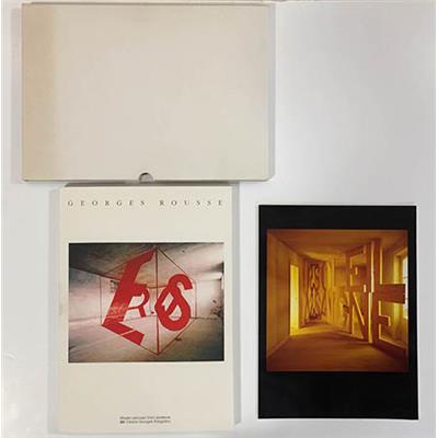 [ROUSSE] GEORGES ROUSSE, "Photographes contemporains" (n°3) - Texte d'Alain Sayag. Catalogue d'exposition (Centre Georges Pompidou, 1994) - Avec une photographie originale