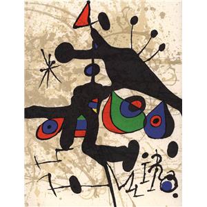 [MIRO] MIR. Sobre Papel, Oils, Mixed media, Collages, Gouaches, Watercolors, Drawings 1964-1971 (lithographie) - Texte de Pierre Schneider. Catalogue d'exposition Pierre Matisse Gallery (1972)