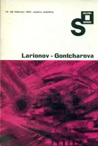 [Collectif] LARIONOV - GONTCHAROVA - Michel Seuphor. Catalogue d'exposition (Galleria Schwarz, 1961)