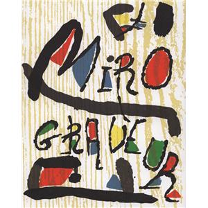 [MIRO] MIRO GRAVEUR. Tome III : 1973 -1975. Avec 3 bois gravés originaux - Jacques Dupin 