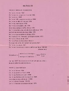 [BARBIERI] EUGENIO BARBIERI. Mutables - Catalogue d'exposition de la Galerie Stadler (1971)