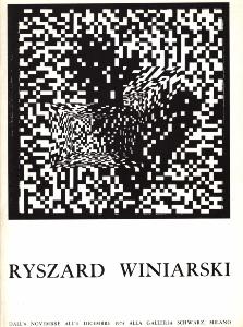 [Collectif] RYSZARD WINIARSKI - Enrico Crispoliti/HENRYK STAZEWSKI - Hanna Ptaszkowska. Catalogue d'exposition (Galleria Schwarz, 1974) 