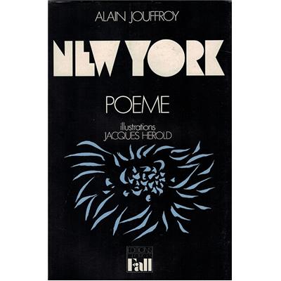 [HÉROLD] NEW YORK. Poème, " Bibliopus " - Alain Jouffroy. Illustrations de Jacques Hérold 