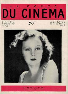 [Cinma] LA REVUE DU CINEMA. Critique, recherches, documents. 3me anne - n26/1er Septembre 1931 - Directeur Robert Aron