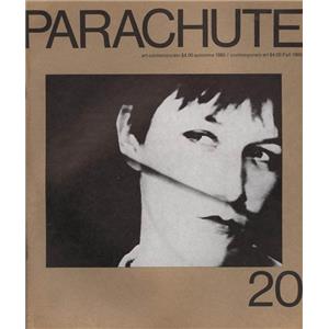 PARACHUTE. Art contemporain. Numro 20. Automne 1980 - Collectif