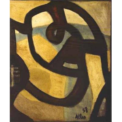 [ATLAN] ATLAN. Peintures. Janvier - Février - Mars 2008 - Catalogue d'exposition (Galerie Jacques Elbaz, 2008)