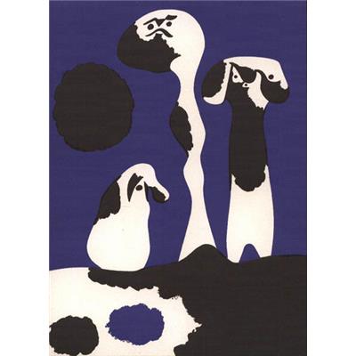 [MIRO] MIRO. Peintures sauvages 1934 to 1953 (couverture imprimée en lithographie) - Texte de James Fitzsimmons. Catalogue d'exposition Pierre Matisse Gallery (1958) 
