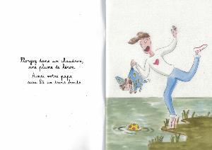 PAPA. La Recette magique pour avoir un papa fantastique, " Les Petits poèmes " - Texte et illustrations de Gaëlle Delahaye