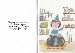 PAPA. La Recette magique pour avoir un papa fantastique, " Les Petits poèmes " - Texte et illustrations de Gaëlle Delahaye