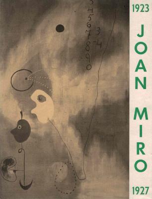 [MIRO] JOAN MIRO 1923-1927 - Plaquette d'exposition de la Pierre Matisse Gallery (New York, 1949)