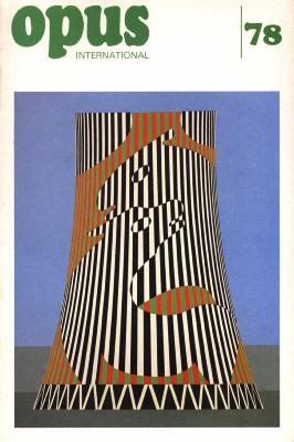 OPUS INTERNATIONAL, n°78 (automne 1980) - Victor Vasarely - Biennale de Paris - Situations italiennes ( couv. de V. VASARELY)