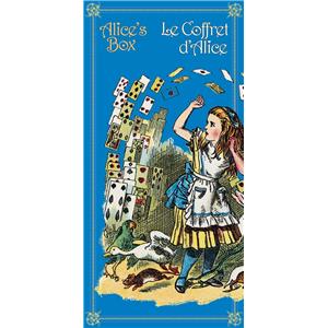 [TENNIEL] LE COFFRET D'ALICE / Alice's Box (deux livres et un jeu de cartes) - Lewis Carroll. Illustrations de John Tenniel