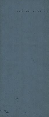  [BISSIER] JULIUS BISSIER - Texte de Marcel Brion. Catalogue d'exposition (Daniel Cordier, 1960)