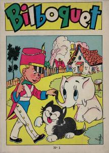 [Bande dessinée] BILBOQUET - Recueil n°1 (4 numéros de janvier à avril 1958)